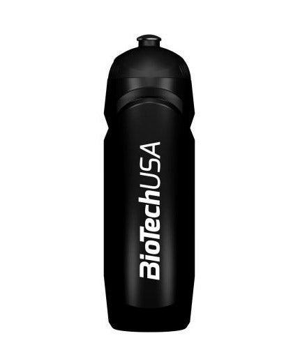 Waterbottle Transparent 750ml. / Black  BioTech USA - Nutra Best Bulgaria