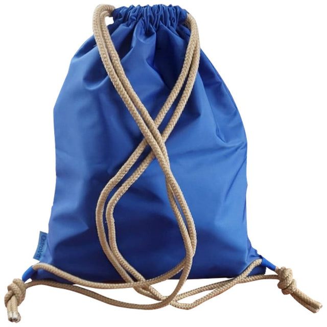 Waterproof Thick String Backpack | Водоустойчива мешка с дебели връзки - Синя 50 х 39 cm  OstroVit - Nutra Best Bulgaria