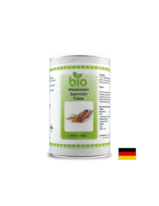 Weizenkeim Spermidin Pulver - Спермидин на прах от пшеничен зародиш, 160 g Karl Minck - Nutra Best