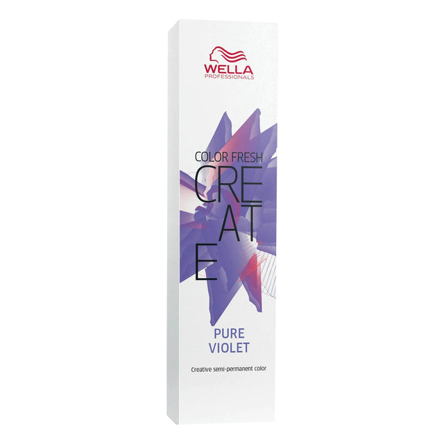 Wella Professionals, Color Fresh Create, Ammonia-Free, Semi-Permanent Hair Dye,  Pure Violet, 60 ml  Wella Professionals - Nutra Best Bulgaria