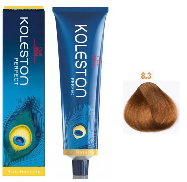 Wella Professionals, Koleston Perfect, Permanent Hair Dye, 8/3 Light Blonde Gold, 60 ml  Wella Professionals - Nutra Best Bulgaria