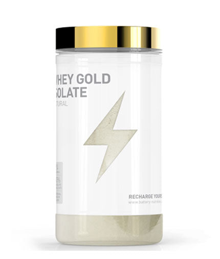 Whey Gold Isolate Natural - 0.600 kg  BATTERY - Nutra Best Bulgaria