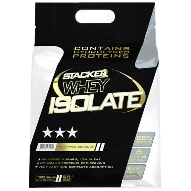Whey Isolate - 1500 грама  Stacker - Nutra Best Bulgaria