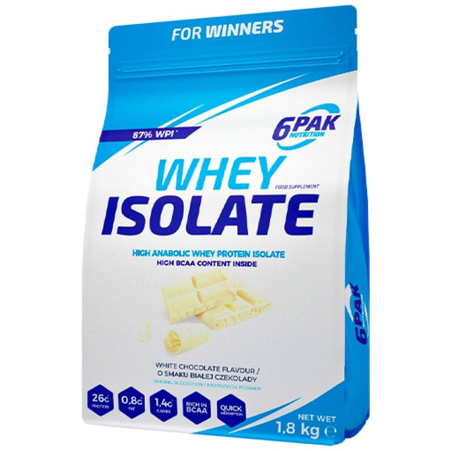 Whey Isolate - 1800 грама  6PAK Nutrition - Nutra Best Bulgaria