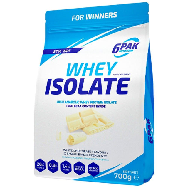 Whey Isolate - 700 грама  6PAK Nutrition - Nutra Best Bulgaria