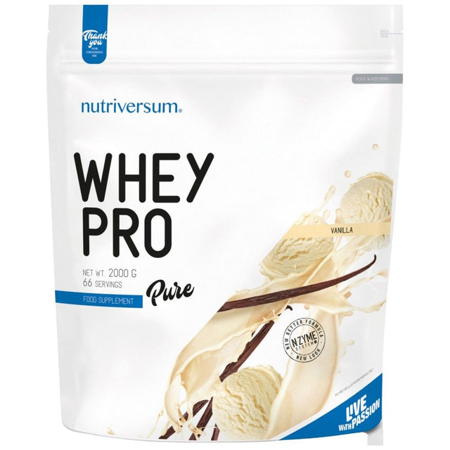 Whey Pro Pure | with N-Zyme System - 2000 грама  Nutriversum - Nutra Best Bulgaria