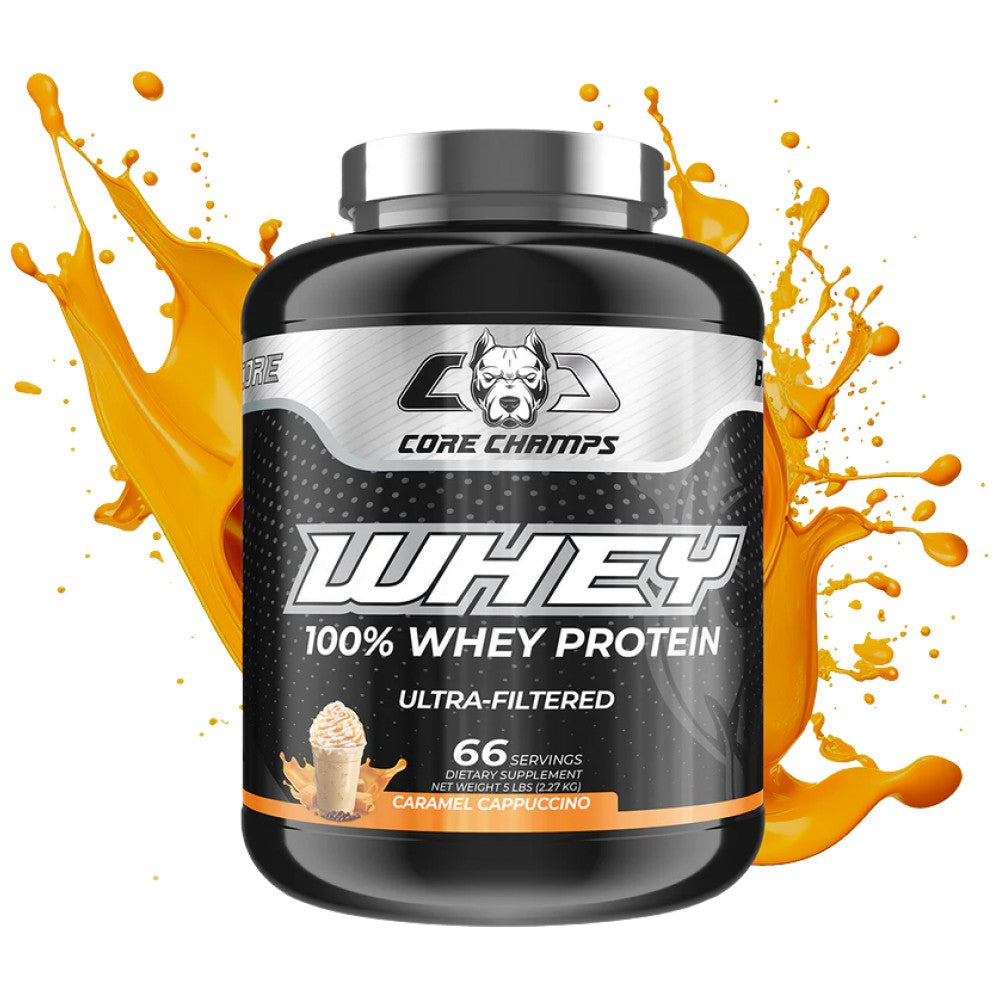 Whey Protein | 100% Ultra Filtered Whey - 2270 грама  Core Champs by Kai Greene - Nutra Best Bulgaria