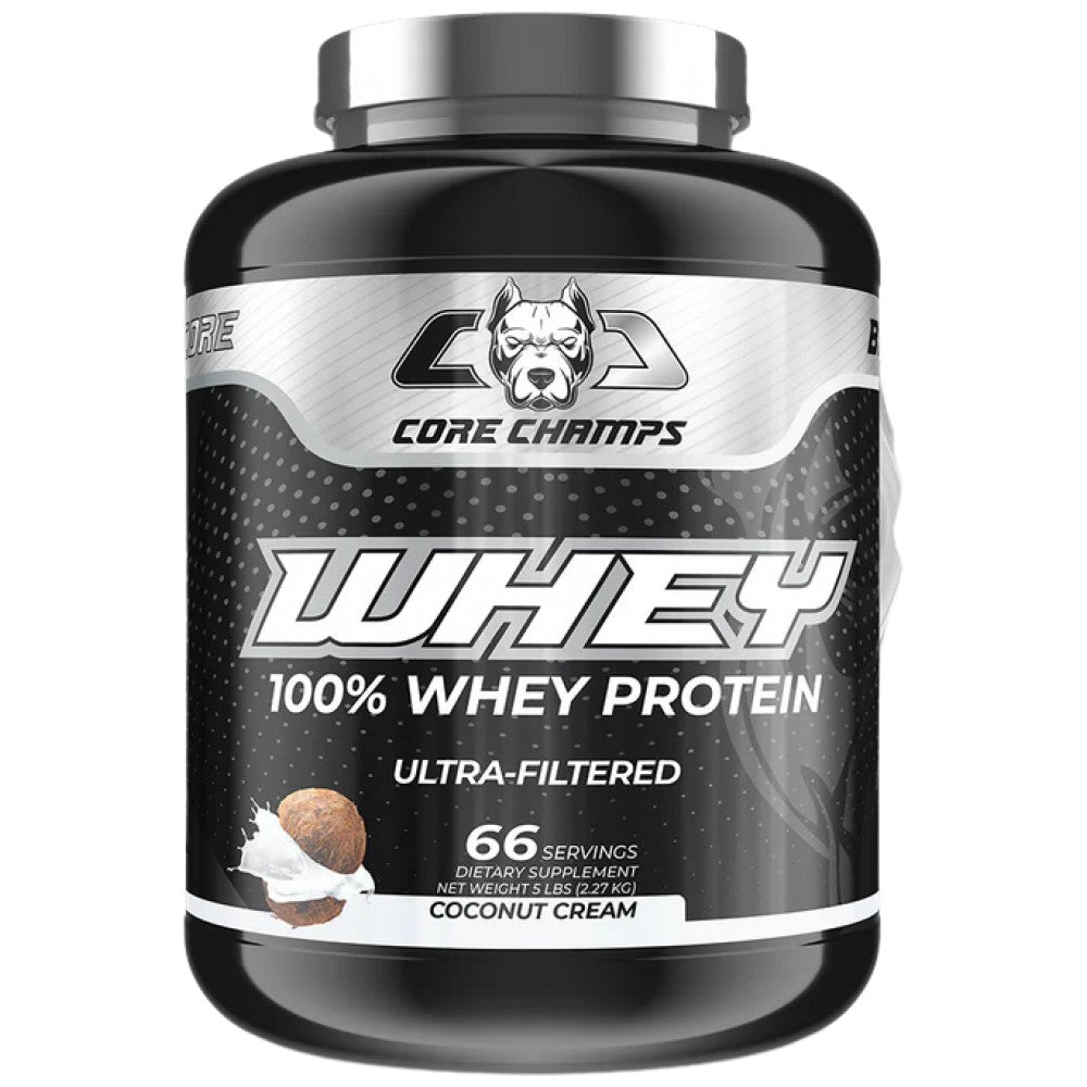 Whey Protein | 100% Ultra Filtered Whey - 2270 грама  Core Champs by Kai Greene - Nutra Best Bulgaria
