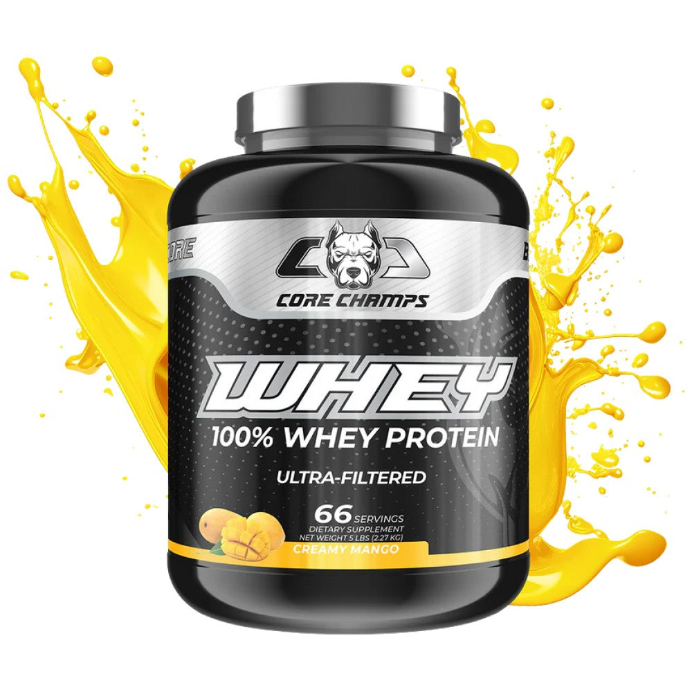 Whey Protein | 100% Ultra Filtered Whey - 2270 грама  Core Champs by Kai Greene - Nutra Best Bulgaria