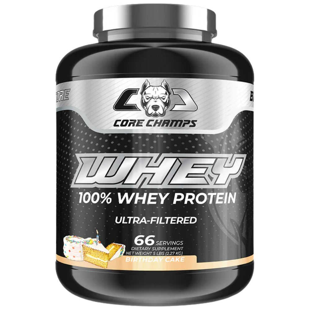 Whey Protein | 100% Ultra Filtered Whey - 2270 грама  Core Champs by Kai Greene - Nutra Best Bulgaria