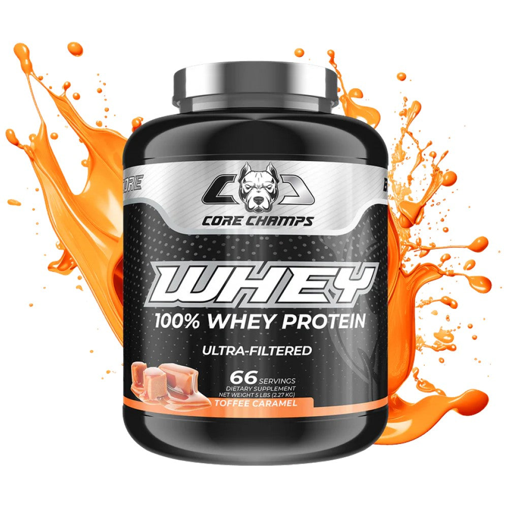 Whey Protein | 100% Ultra Filtered Whey - 2270 грама  Core Champs by Kai Greene - Nutra Best Bulgaria