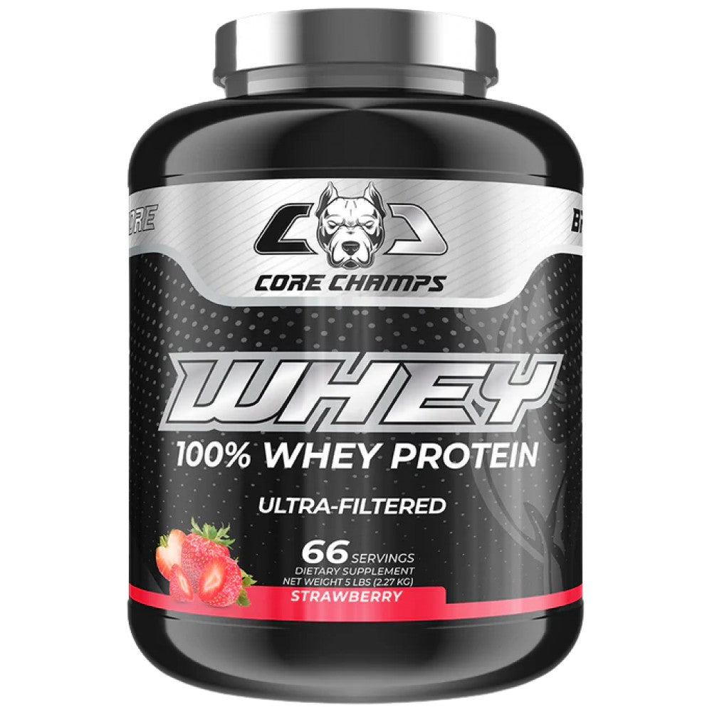 Whey Protein | 100% Ultra Filtered Whey - 2270 грама  Core Champs by Kai Greene - Nutra Best Bulgaria