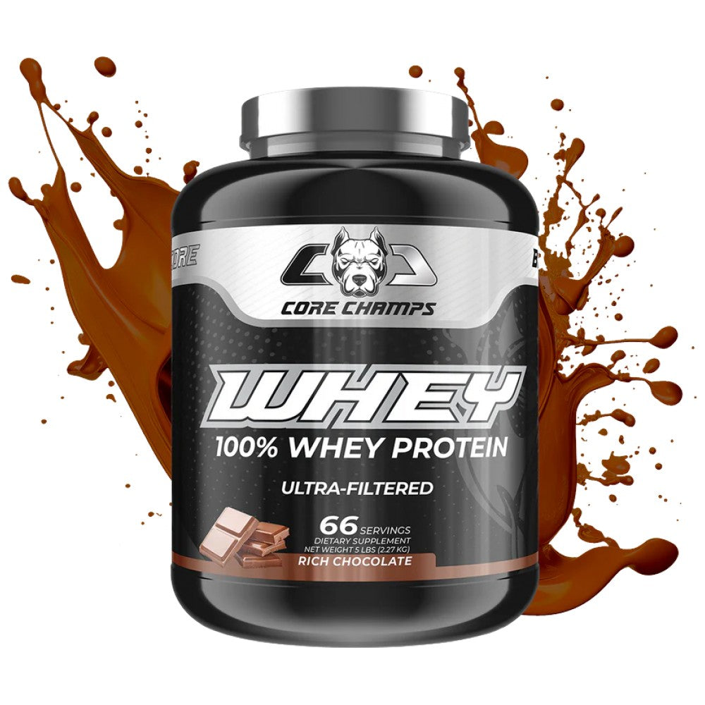 Whey Protein | 100% Ultra Filtered Whey - 2270 грама  Core Champs by Kai Greene - Nutra Best Bulgaria