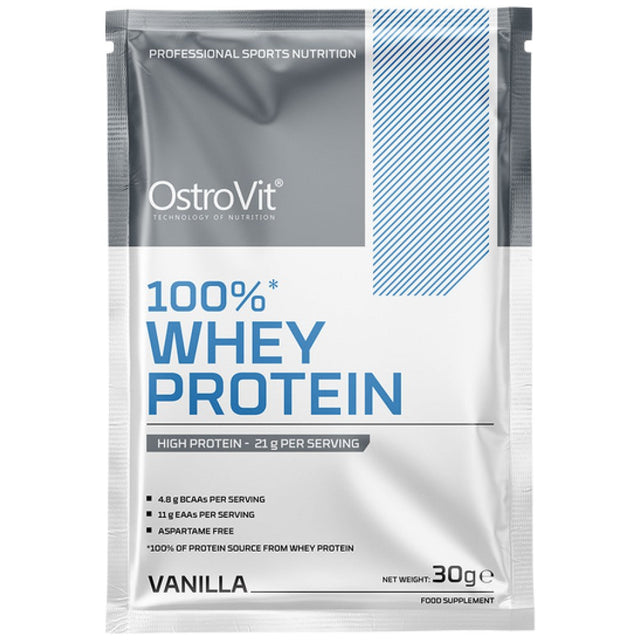 Whey Protein | 100% Whey Protein Concentrate 30 грама  OstroVit - Nutra Best Bulgaria
