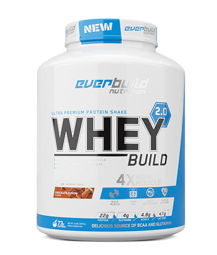Whey Protein Build 2.0 - 2.270 KG  EVERBUILD - Nutra Best Bulgaria