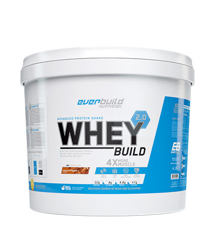 Whey Protein Build 2.0 - 5.00 KG  EVERBUILD - Nutra Best Bulgaria