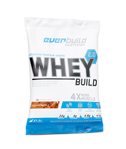 Whey Protein Build 2.0 / Sachet - 0.031 KG  EVERBUILD - Nutra Best Bulgaria