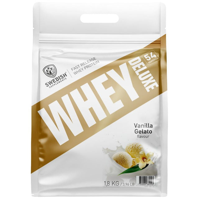 Whey Protein Deluxe - 1800 грама  Swedish Supplements - Nutra Best Bulgaria