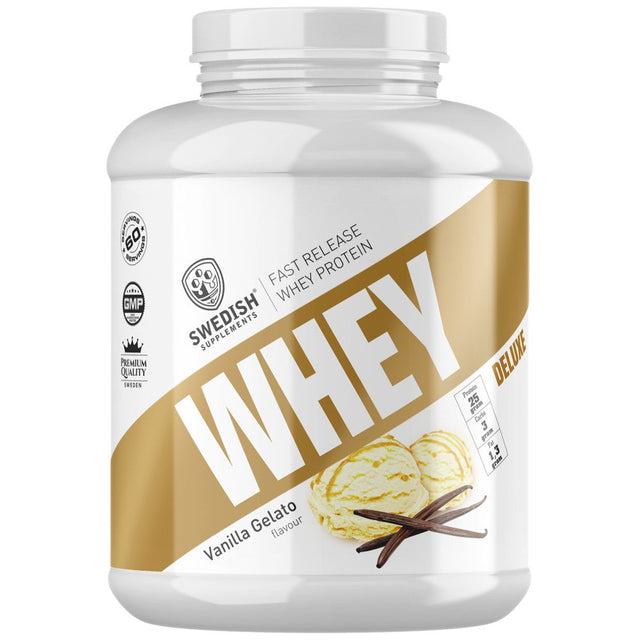 Whey Protein Deluxe - 2000 грама  Swedish Supplements - Nutra Best Bulgaria
