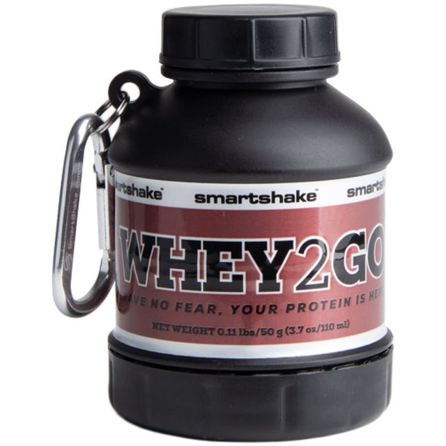 Whey2Go Container | Funnel - 110 мл  SmartShake - Nutra Best Bulgaria