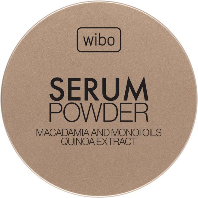 Wibo, Serum Powder Macadamia, Quinoa, Absorbs oil, Loose Setting Powder, Transparent, 10 g  Wibo - Nutra Best Bulgaria