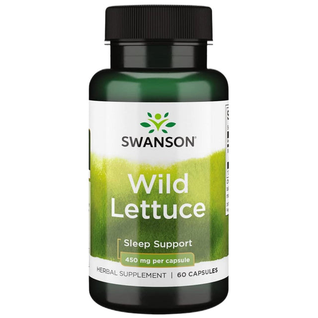 Wild Lettuce 450 mg 60 капсули  Swanson - Nutra Best Bulgaria