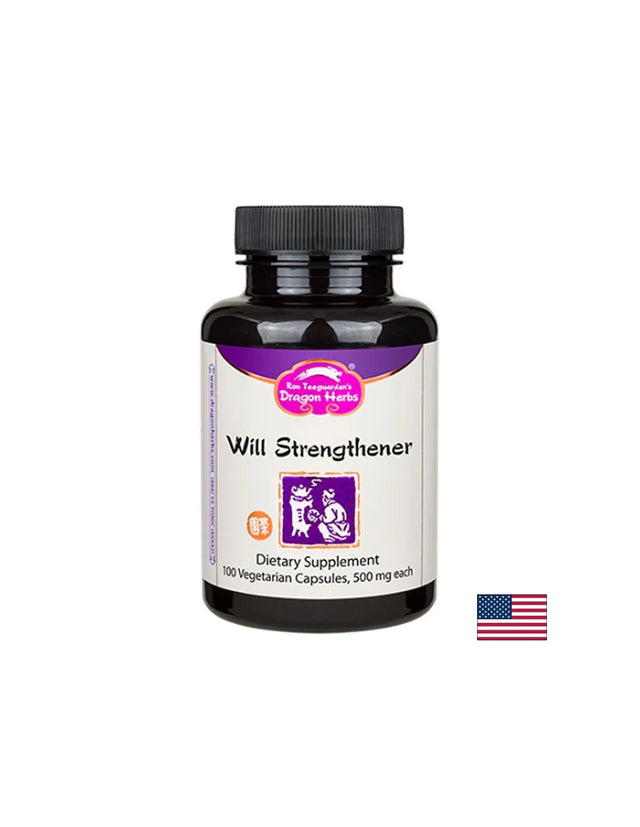 Формула  за мозъчен тонус и релаксация - Will Strengthener, 100 капсули  Dragon Herbs - Nutra Best Bulgaria