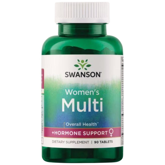 Women's Multi +Hormone Support - 90 Таблетки  Swanson - Nutra Best Bulgaria