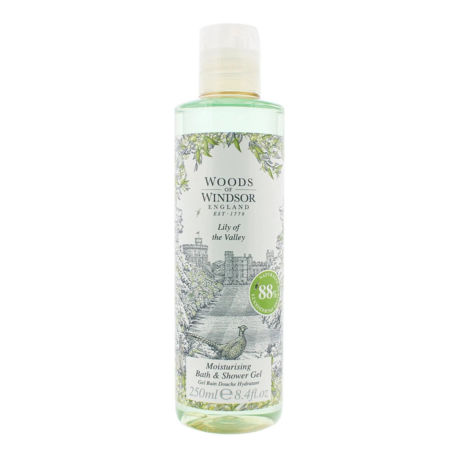 Woods Of Windsor, Lily Of The Valley, Moisturizing, Shower Gel, For All Skin Types, 250 ml  Woods Of Windsor - Nutra Best Bulgaria