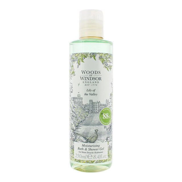 Woods Of Windsor, Lily Of The Valley, Moisturizing, Shower Gel, For All Skin Types, 250 ml  Woods Of Windsor - Nutra Best Bulgaria