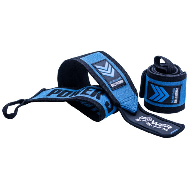 Wrist Wraps Extreme - Blue - 2 бр.  Power System - Nutra Best Bulgaria