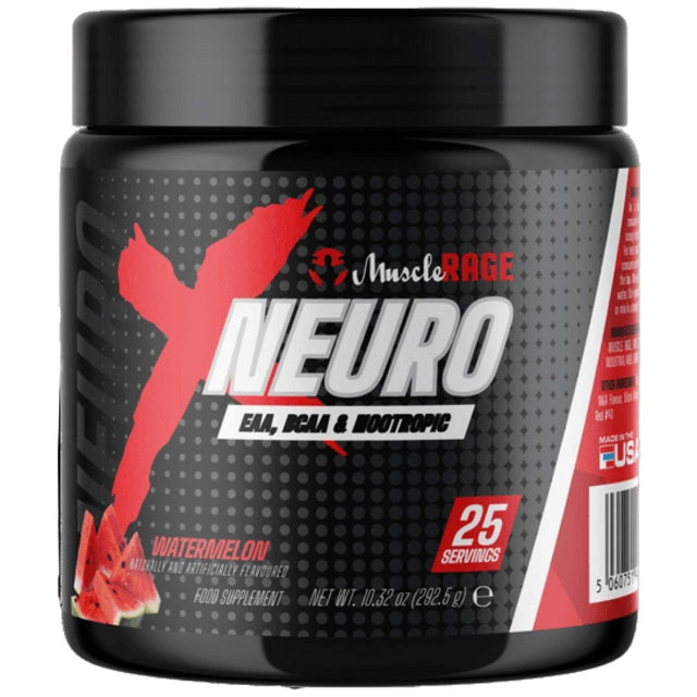 X Neuro | EAA, BCAA & Nootropic - 292.5 грама  Muscle Rage - Nutra Best Bulgaria