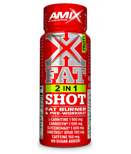 XFat 2in1 SHOT / 60ml  AMIX - Nutra Best Bulgaria