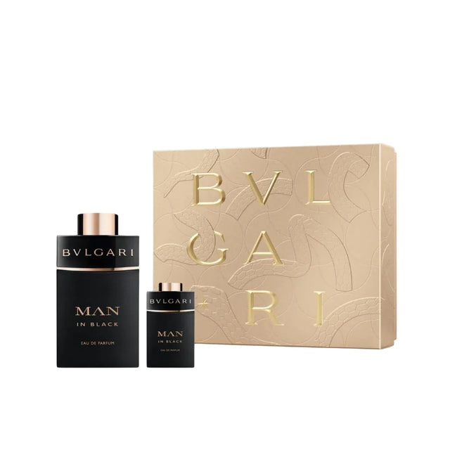 Xmas 2025 Set Bvlgari: Man In Black, Eau De Parfum, For Men, 100 ml + Man In Black, Eau De Parfum, For Men, 15 ml *Miniature  Bvlgari - Nutra Best Bulgaria
