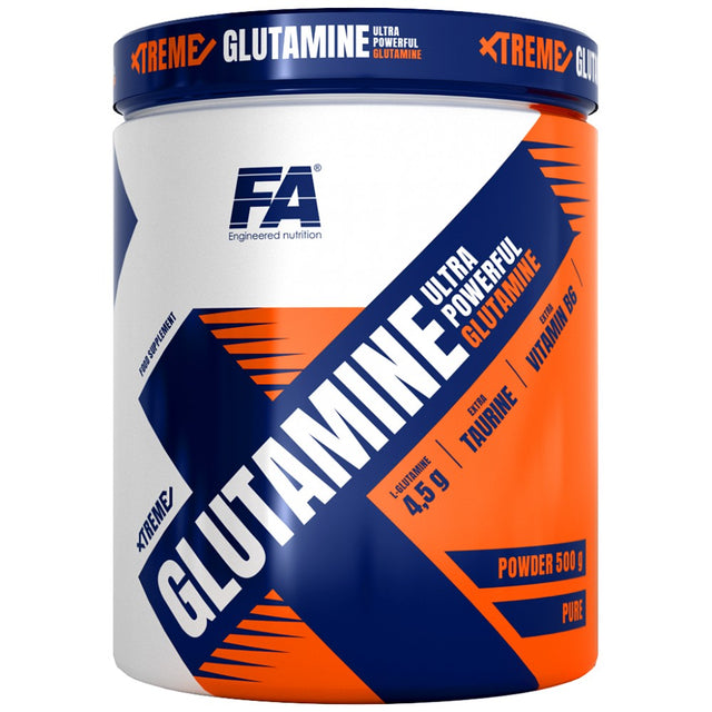Xtreme Glutamine - 500 грама  FA Nutrition - Nutra Best Bulgaria