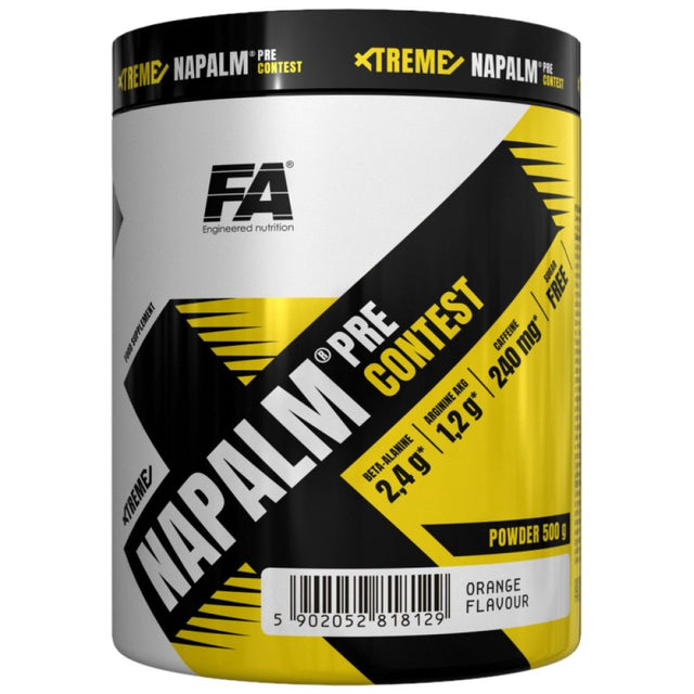 Xtreme NAPALM Pre-Contest - 500 грама  FA Nutrition - Nutra Best Bulgaria