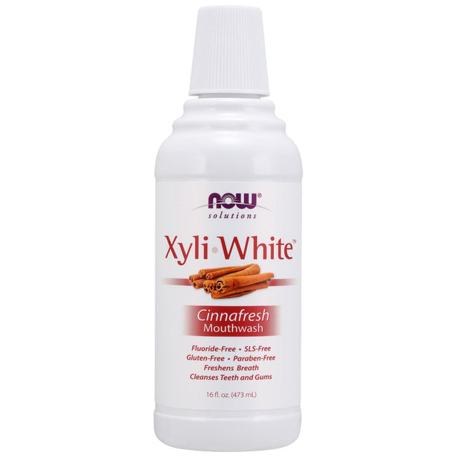 Вода против плака - XyliWhite - 473 мл  NOW Foods - Nutra Best Bulgaria