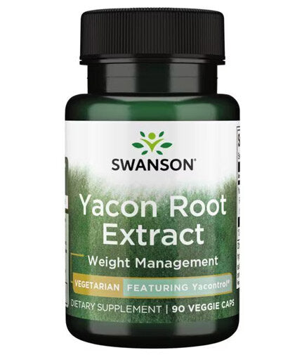 Yacontrol Yacon Root Extract 4:1 100 mg - 90 капсули  Swanson - Nutra Best Bulgaria