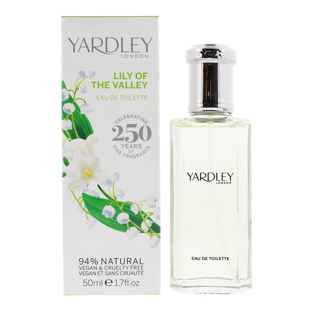 Yardley, Lily Of The Valley, Eau De Toilette, For Women, 50 ml  Yardley - Nutra Best Bulgaria