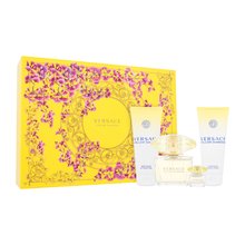 Yellow Diamond Gift set EDT 90 ml, body lotion 100 ml, shower gel 100 ml and miniature EDT 5 ml - 90ml  Versace - Nutra Best Bulgaria