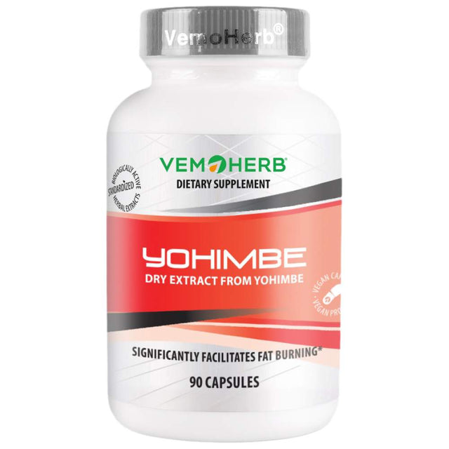 Yohimbe HCL 2 mg 90 капсули  VemoHerb - Nutra Best Bulgaria