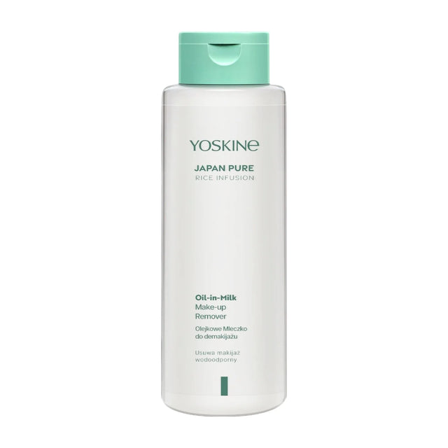 Yoskine, Japan Pure, Rice Infusion, Moisturizing, Makeup Remover Milk, 400 ml  Yoskine - Nutra Best Bulgaria
