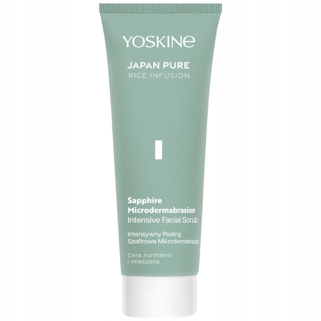 Yoskine, Japan Pure, Sapphire Microdermabrasion, Exfoliating, Cleansing Scrub, Face, 75 ml  Yoskine - Nutra Best Bulgaria