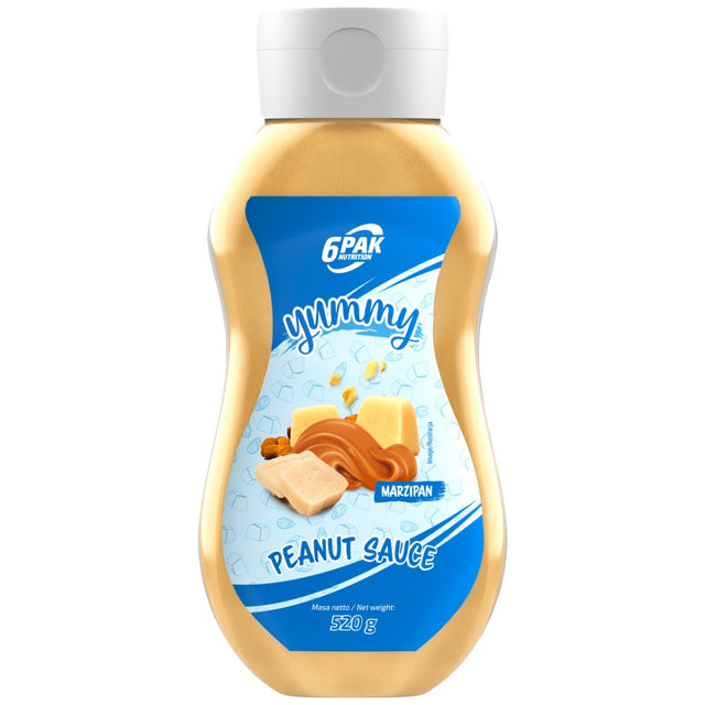 Yummy Peanut Sauce - Marzipan [520 мл]  6PAK Nutrition - Nutra Best Bulgaria