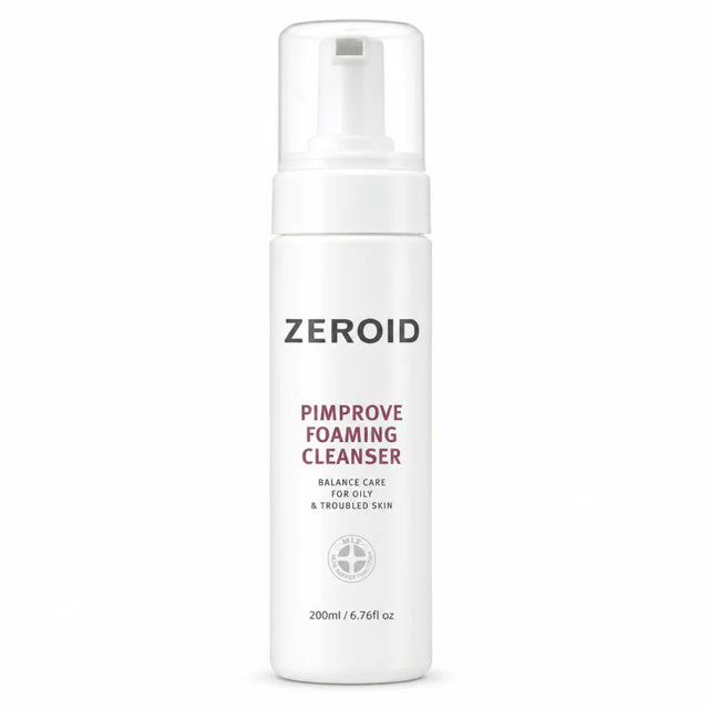 ZEROID – Pimprove Foaming Cleanser, 200ml  ZEROID - Nutra Best Bulgaria