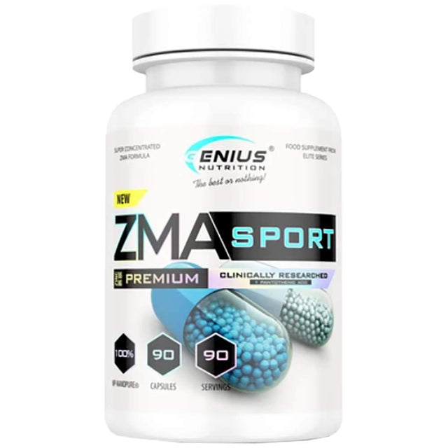 ZMA Sport - 90 капсули  Genius Nutrition - Nutra Best Bulgaria