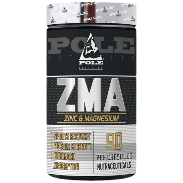 ZMA | Zinc & Magnesium - 90 капсули  Pole Nutrition - Nutra Best Bulgaria