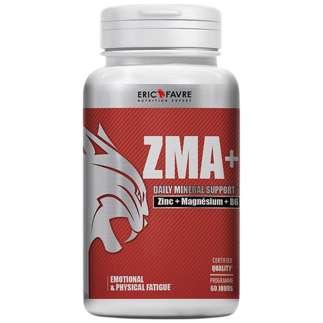 ZMA + | Zinc + Magnesium + B6 - 120 капсули  Eric Favre - Nutra Best Bulgaria