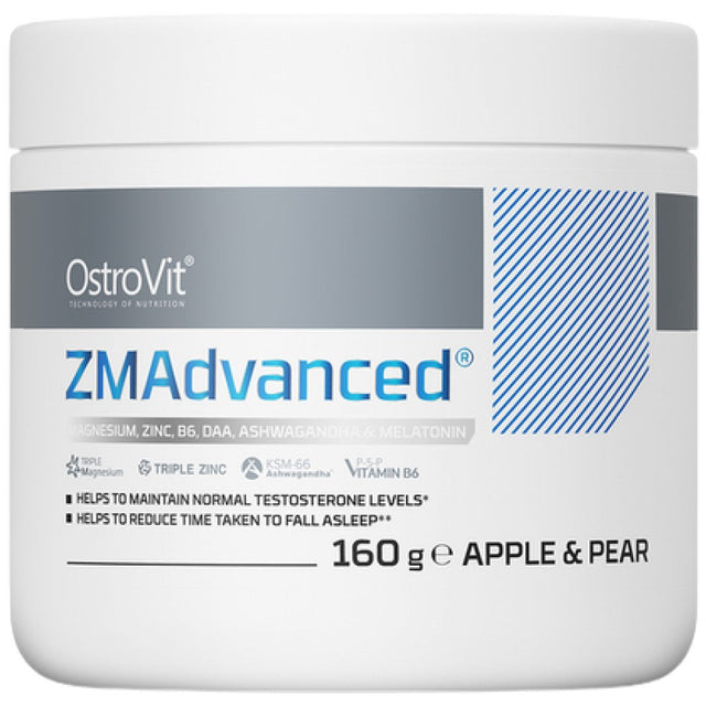 ZMAdvanced | DAA, Ashwagandha and Melatonin 160 грама  OstroVit - Nutra Best Bulgaria