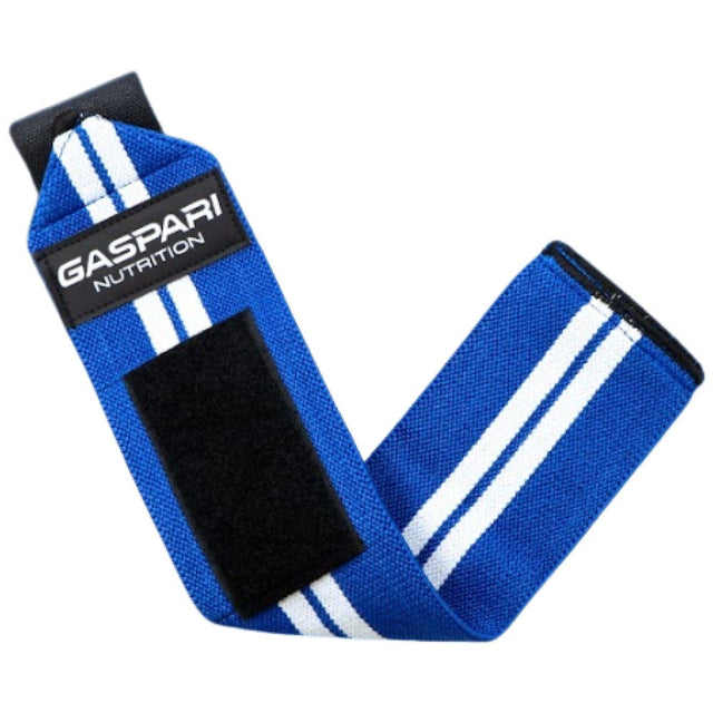 Gaspari Wrist Wraps | Тренировъчни накитници - Сини - Nutra Best Bulgaria